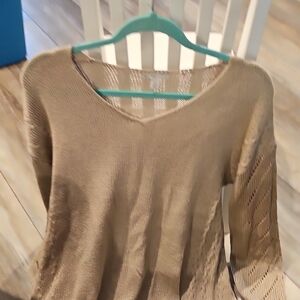 Cato Tan Women's Sweater